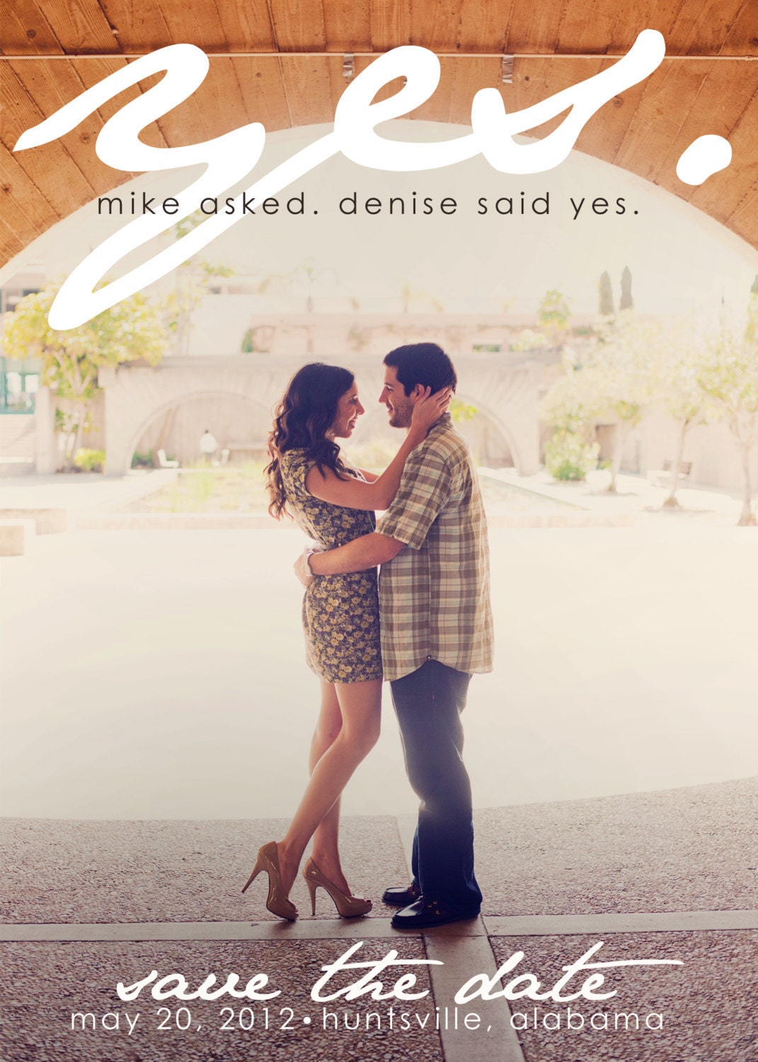 save the date - yes.