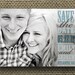 custom photo save the date - amore.