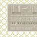 custom wedding invitation  - urban design.