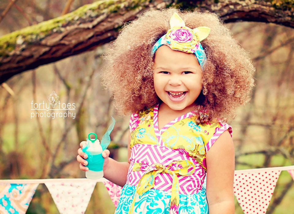 New Spring 2012 -- MADEMOISELLE - Sleeveless Kimono - Available in sizes 2T 3T 4T 5 6 7