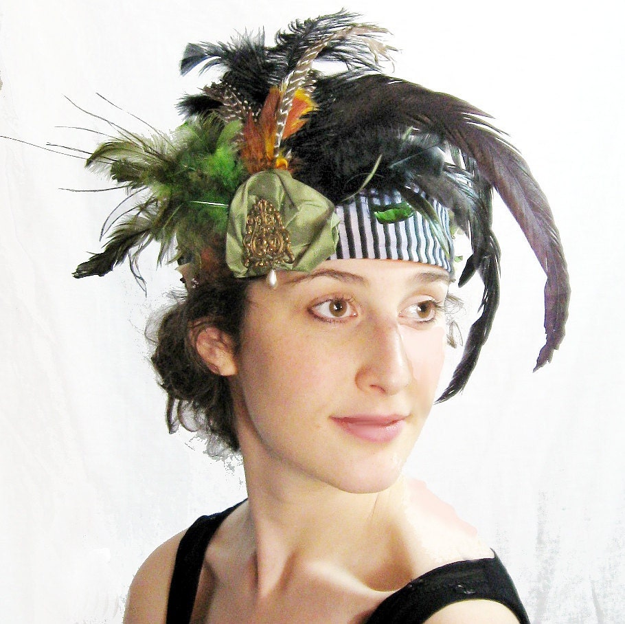 Gilded Age Headpiece Custom Made