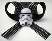 Stormtrooper Hair Bow Storm Trooper Star Wars Geek Hair Clip