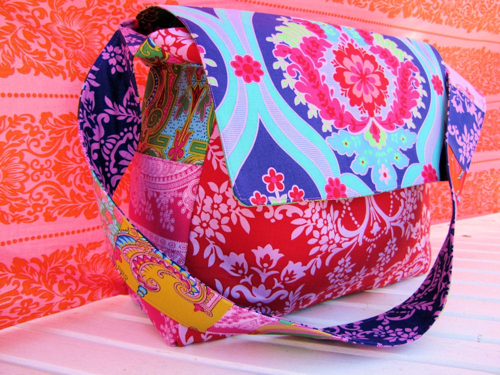 Crazy Love Messenger Bag Made to Order