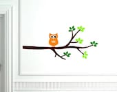 Hooty the Owl with leaves