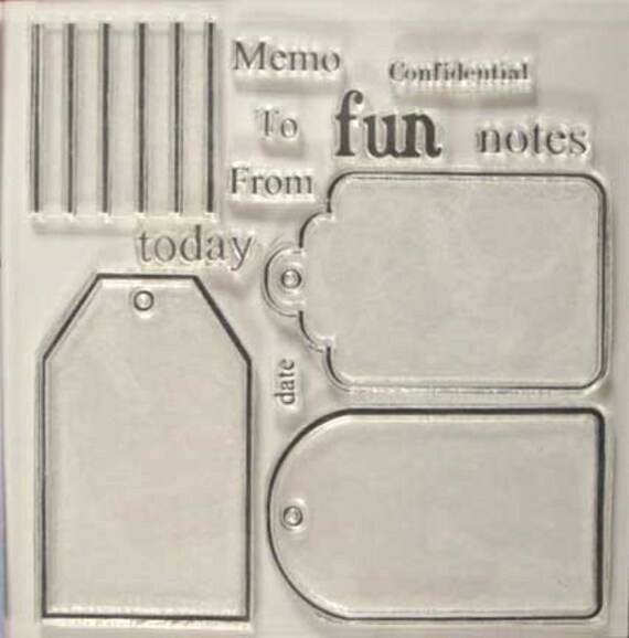 Tag Tricia You are It clear stamps
