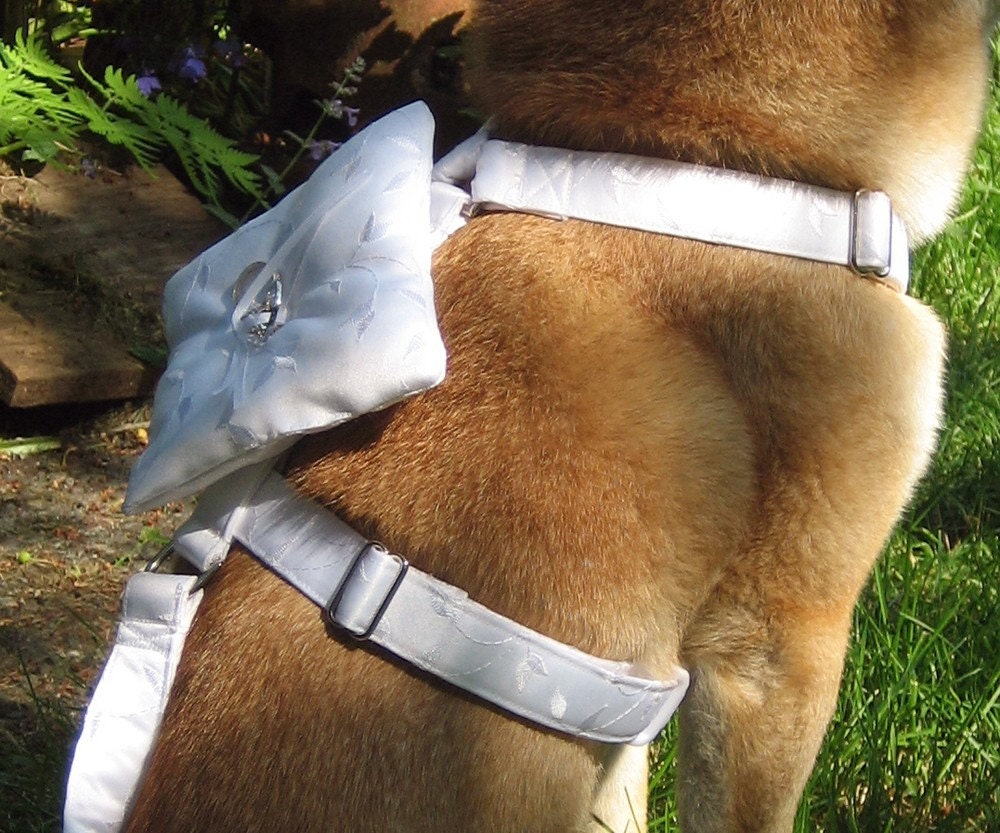 Ring Bearer Wedding Harness for x-small or small sized dogs