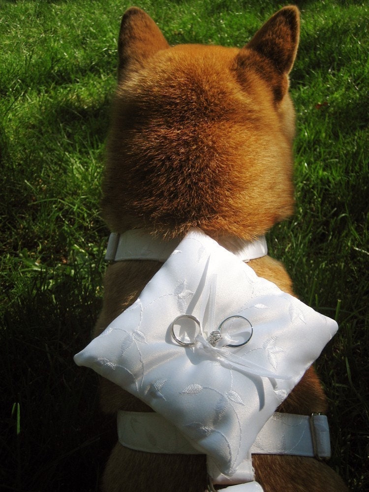 Ring Bearer Wedding Harness for X-large or large sized dogs