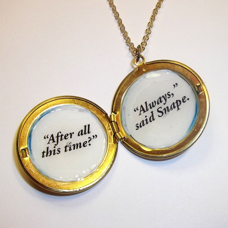 FLAWED Always Locket Necklace