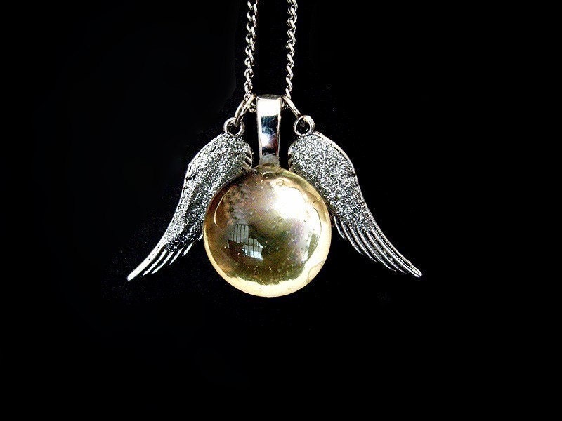 Fleur's Snitch Necklace