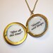FLAWED Always Locket Necklace