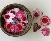 Valentine Button Embellishments