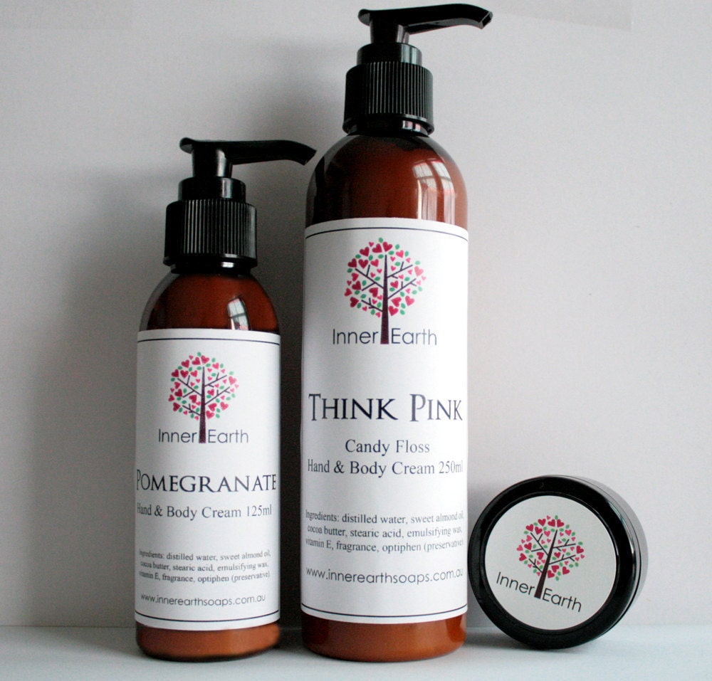 Hand & Body Cream 250ml - You Choose The Scent