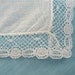 White Cotton Handkerchief