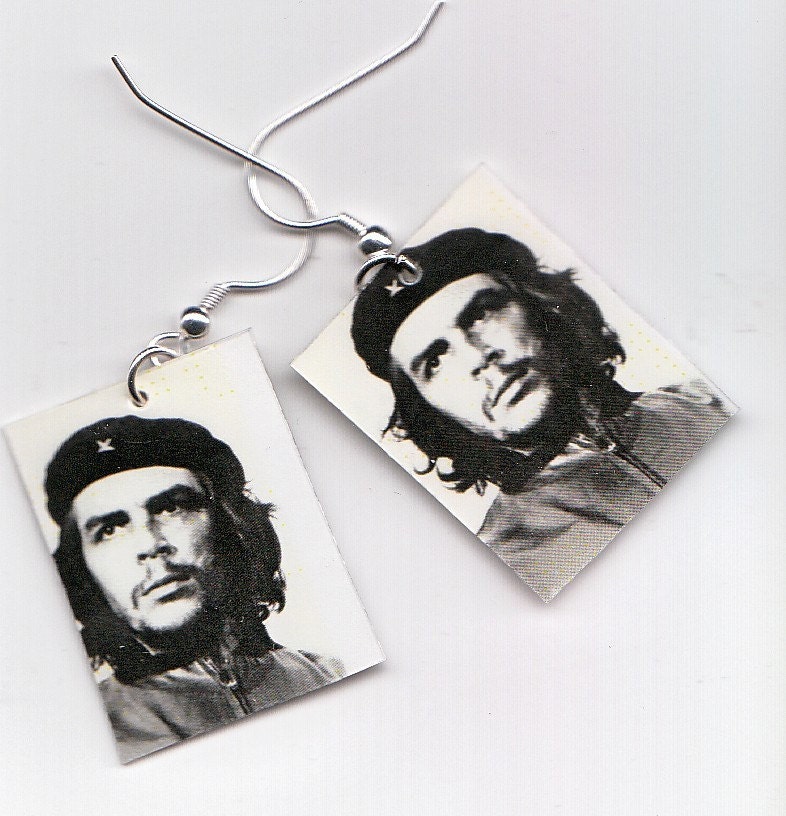Che Guevara earrings Photo Jewelry