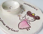 Tooth Fairy Pillow Dish Girl