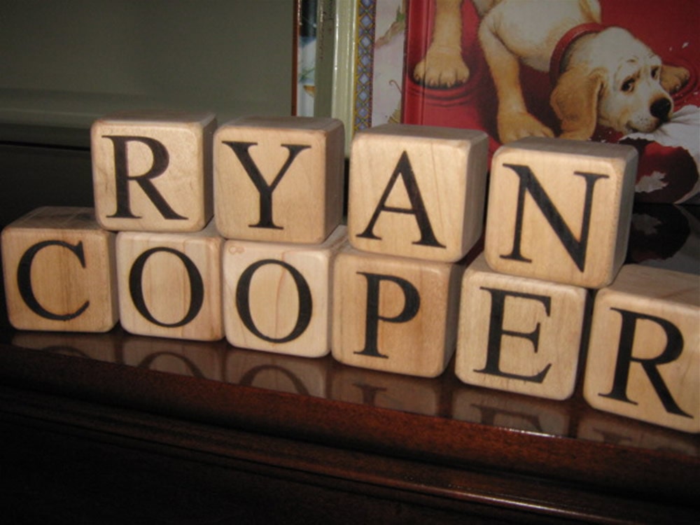 10 Personalized Baby Name Blocks Kids Photo Props Custom Baby Baptism Christening Gift Boy Girl Twins First Birthday Gift Natural Wood Toys