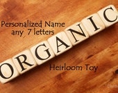 7  Baby Name Blocks Organic Toy Newborn Photography Props Baby Dedication Gift Baby Boy Baptism Gift Personalized New Baby Gifts Family Name