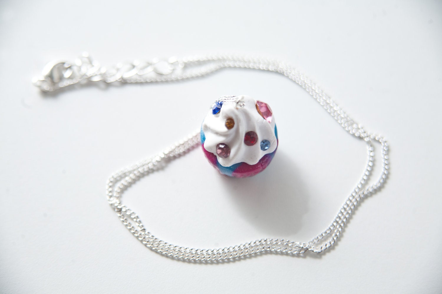She's the First Cupcake Necklaces
