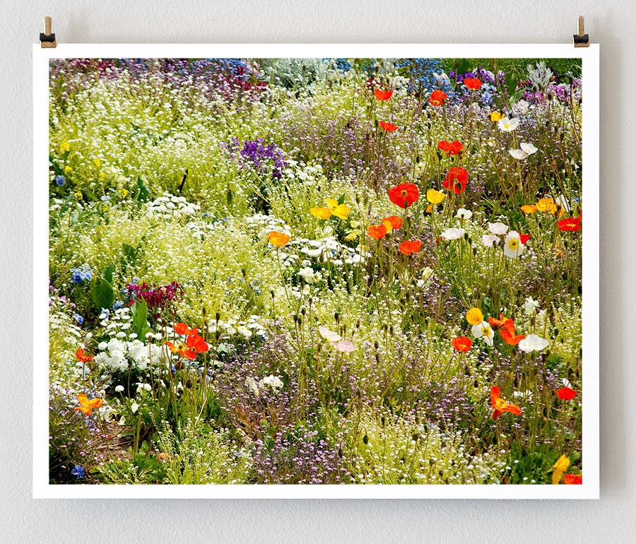 Paris Garden, Impressionist -  French Fine Art Photograph Art Print - Paris Photography  - Home Decor - Garden Wall Art