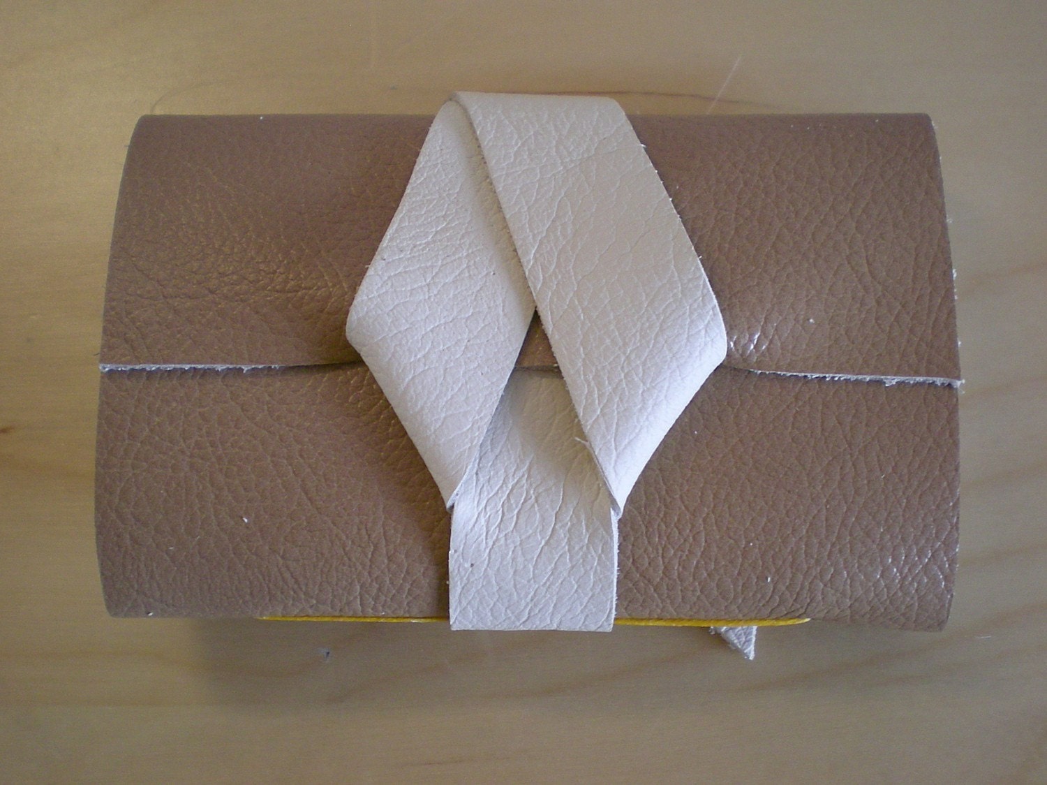 Sale 50% off Leather Notebook - small journal / sketchbook - Putty & Cream - natural, soft, cushy, luxury