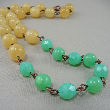 Lemon Splash...Necklace