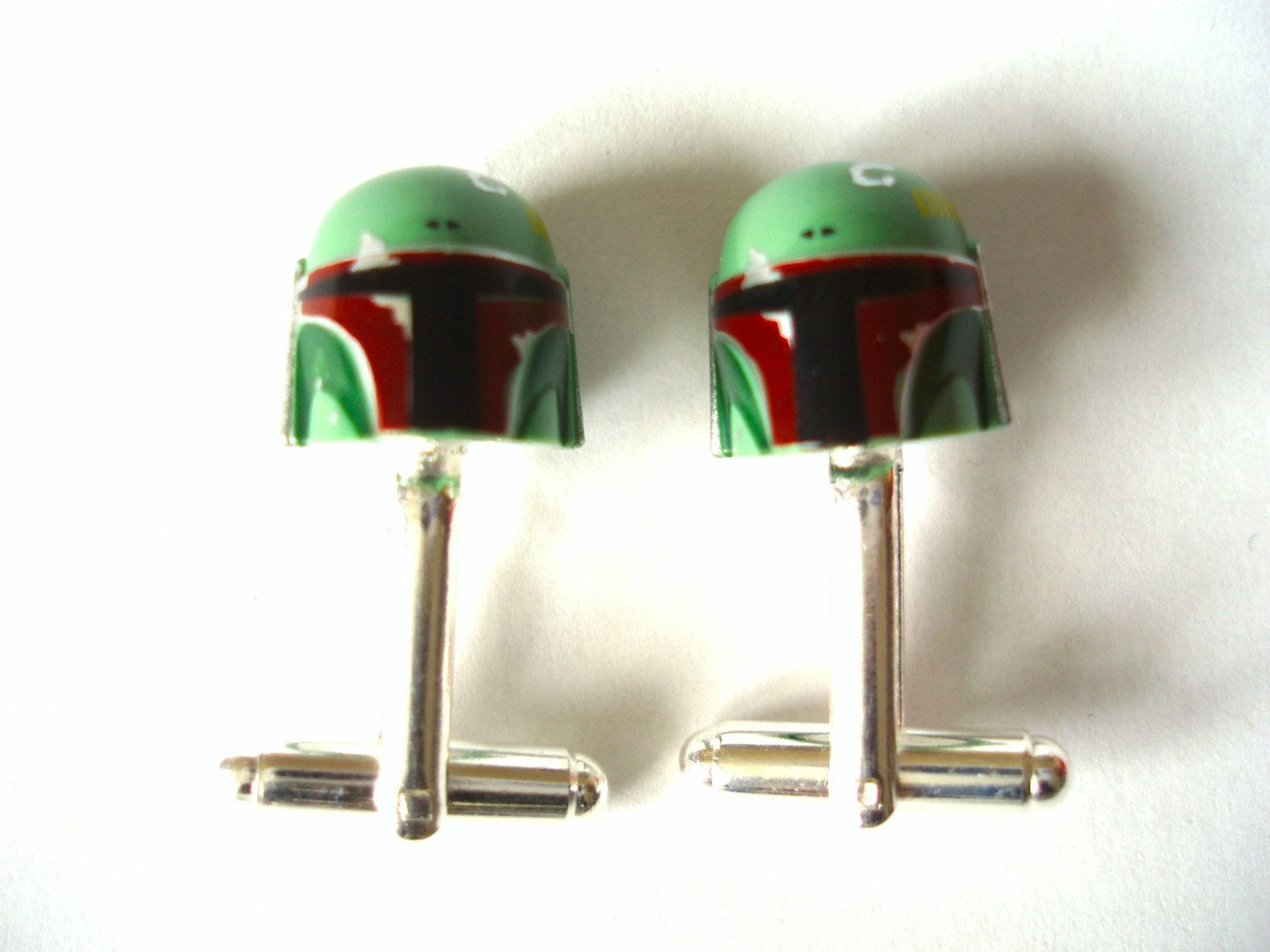 Star Wars Boba Fett Cufflinks - Handmade with LEGO(r) parts