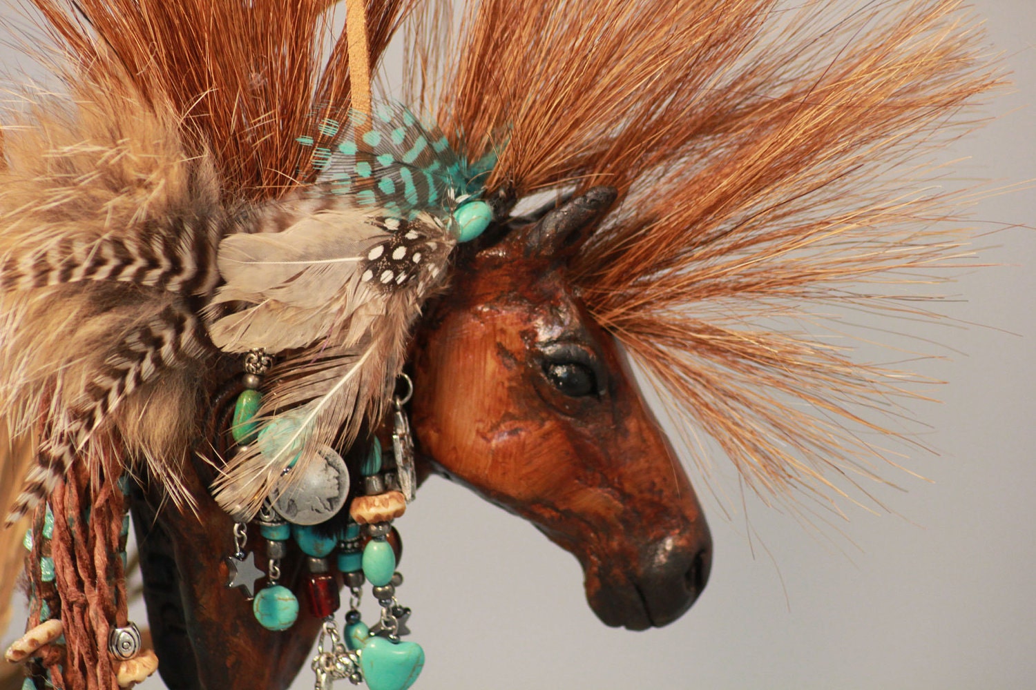 Cowboy Christmas Horse ornament