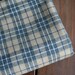 Vintage Wool Plaid Fabric