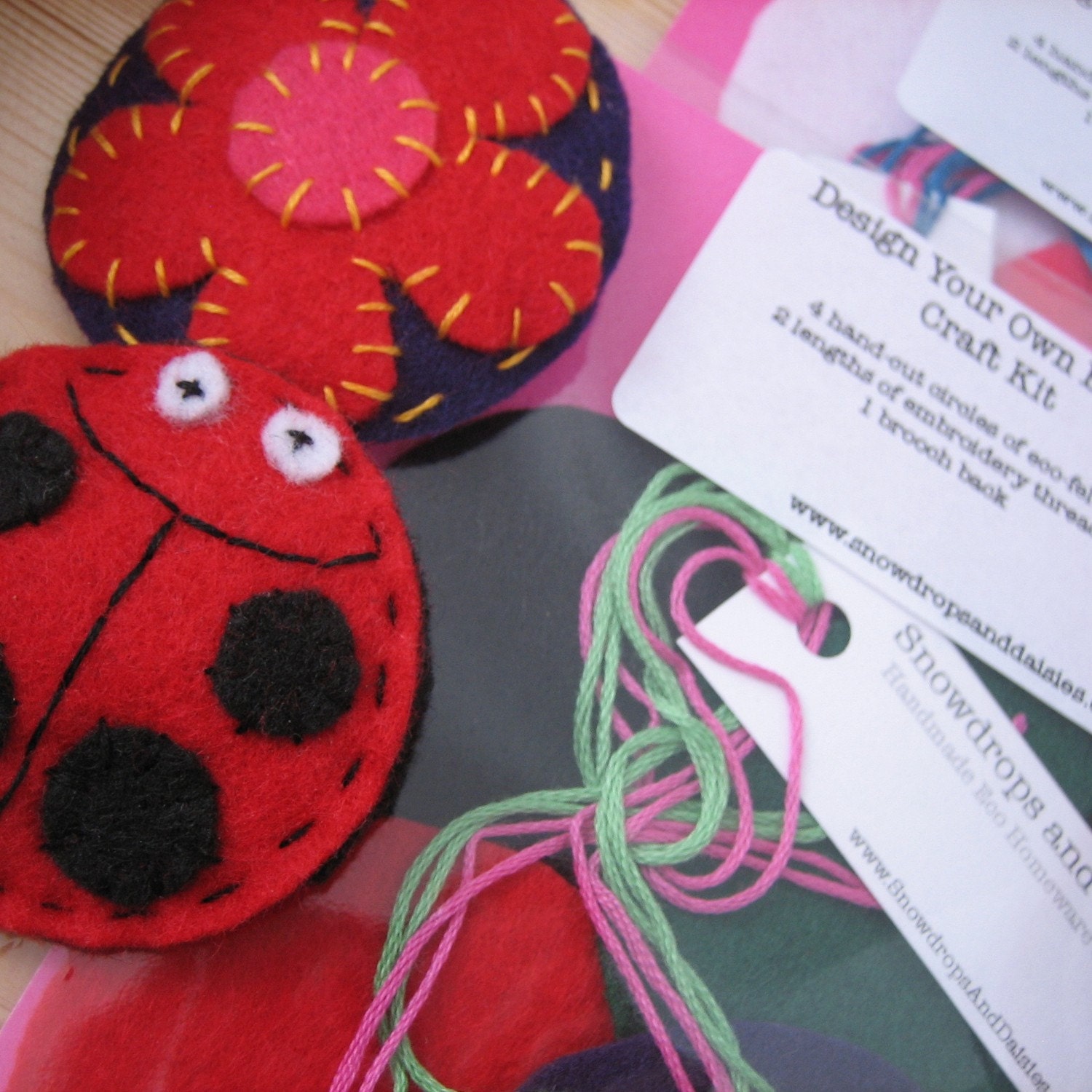 Design Your Own Brooch Craft Kit