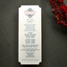 Art Deco/ Vintage Glam Wedding Program -- DIY or Printed For You