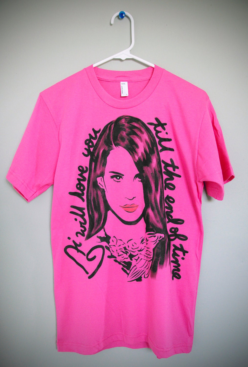 Lana Del Rey - I Will Love You Till The End of Time T-Shirt (XS-,XL)