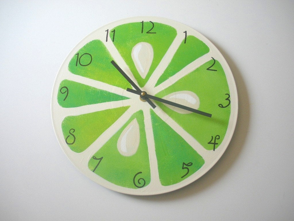 fruit clock