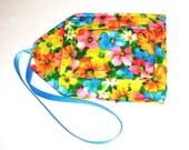 Floral Luggage Tag