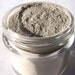 herbal tooth powder . with locally gathered herbs
