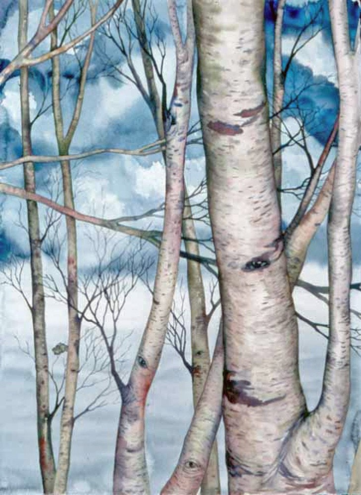 Revisions III limited edition giclee of watercolor painting