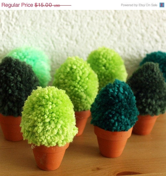 Memorial Day We Want A Shrubbery Pom Pom Plush Plant