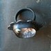 Sterling Silver Eyelet Lace and Quartz Stone Ring, Gemstone Ring, Wearable Art Jewelry,