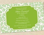 Sweet Wishes 20 Modern Floral Bridal Baby Shower Graduation Invitations - Custom Quantities (As Low as 1.19 Each) Il_170x135