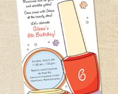 Sweet Wishes 20 Girls Spa Dress-Up Make-Up Birthday Party Invitations - Custom Quantities (As Low as 1.19 Each) Il_170x135
