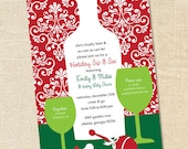 Sweet Wishes 20 Christmas Holiday Sip & See Baby Shower Invitations - Custom Quantities (As Low as 1.19 Each) Il_170x135