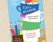 Sweet Wishes 20 Creative Painting Pottery Birthday Party Invitations - Custom Quantities (As Low as 1.19 Each) Il_170x135