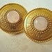 Vintage pierced earrings