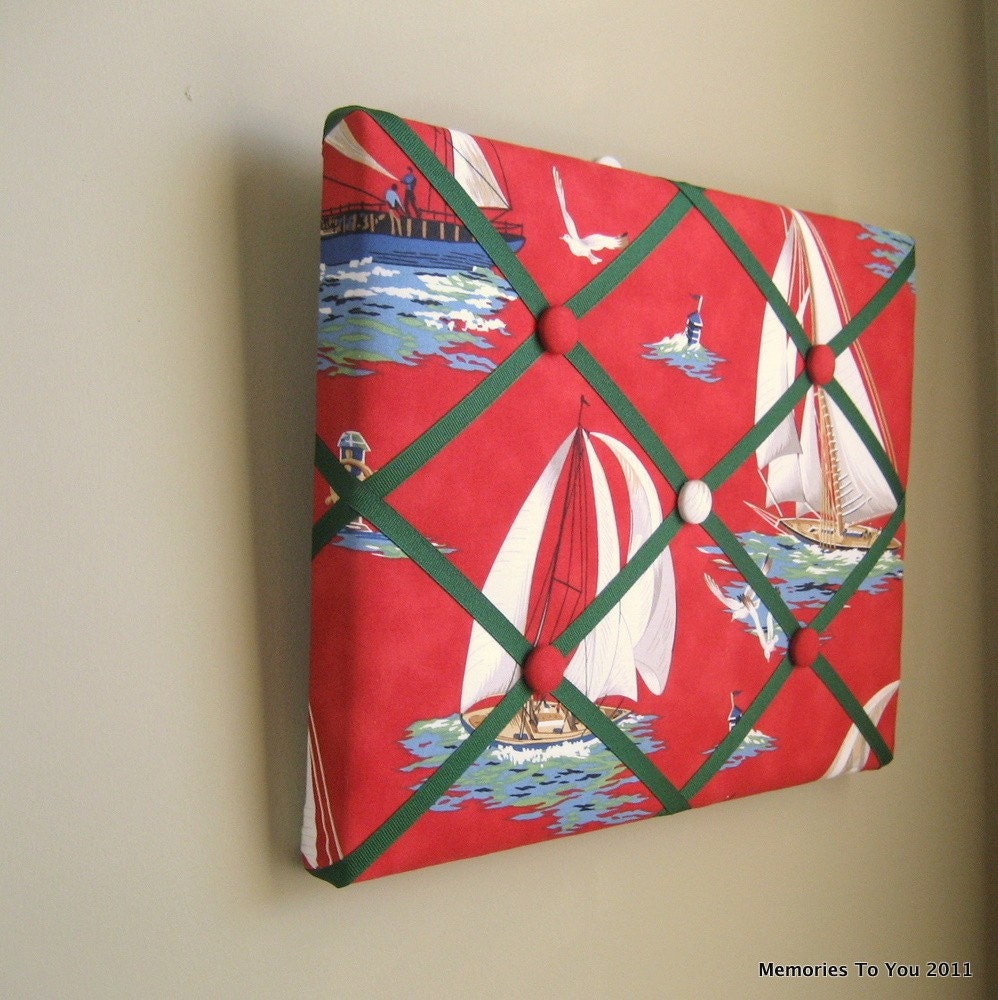 11x14 Memory Board or Bow Holder - Sailing Away