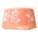 Set of 2 Vintage Pink Gooseberry Pyrex Casserole Dishes