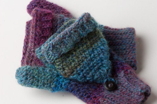 PDF Pattern Crochet Convertible Mittens