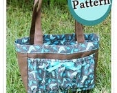 Pocket Tote PATTERN/ Tutorial