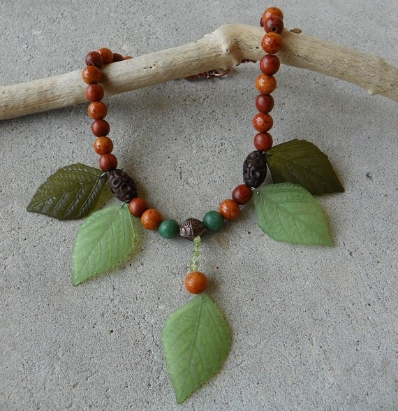 Falling Leaves Necklace