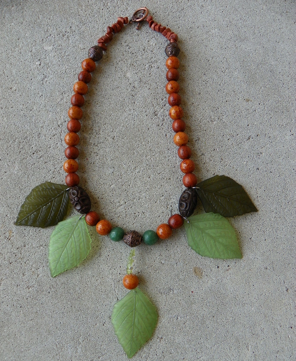 Falling Leaves Necklace