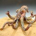 Glass Octopus Sculpture paperweight Aquarium Art Ocean Boro KT (made to order)