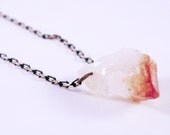 Citrine Crystal Point Necklace
